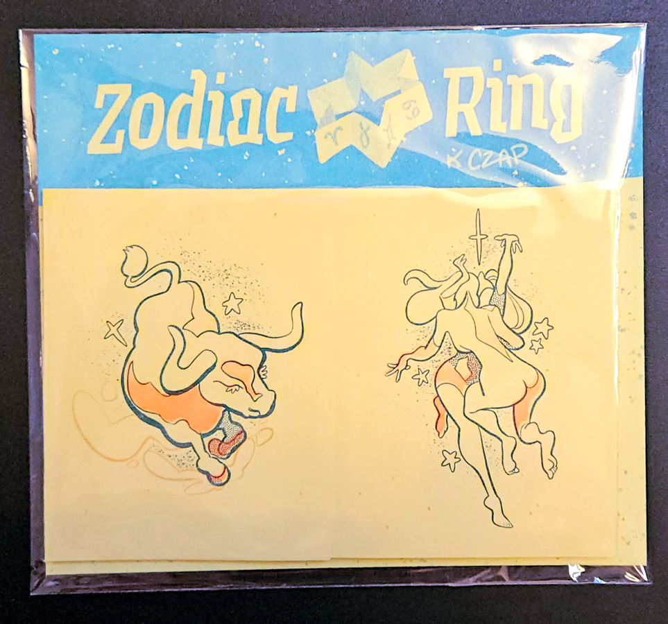 Zodiac Star Ring Zine