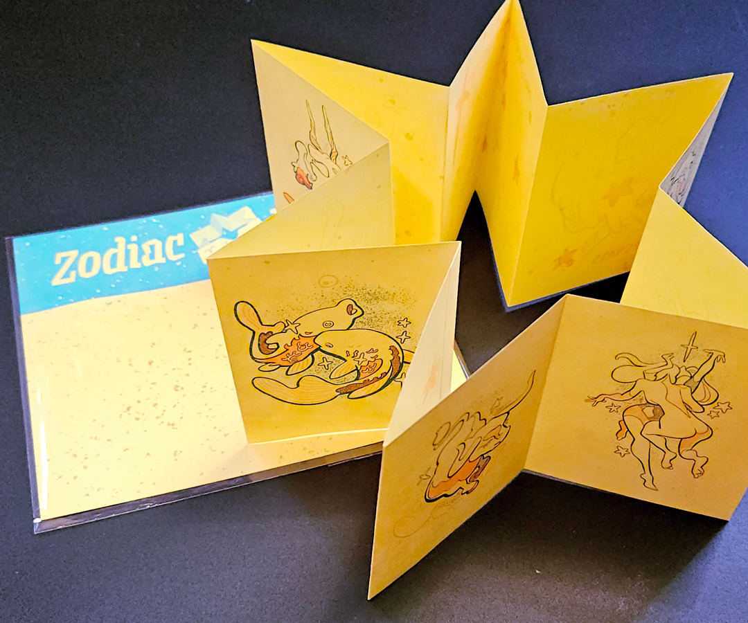 Zodiac Star Ring Zine