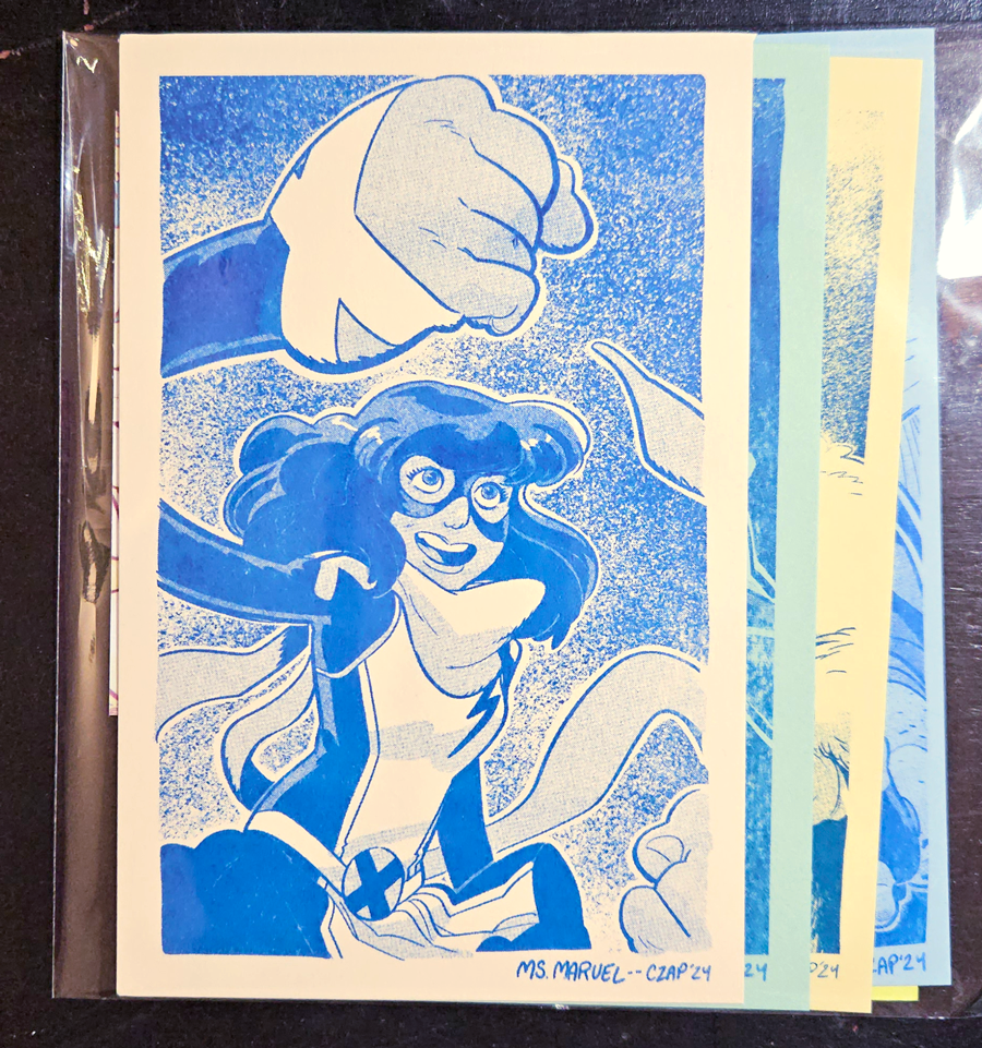 X-Men & Marvel Fan Art Print Set